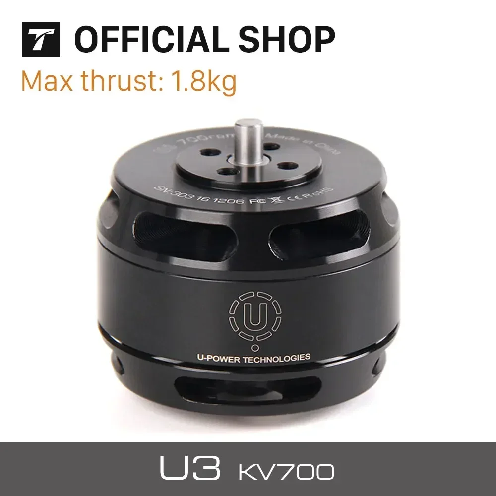 

NEW T-MOTOR U-Power Series U3 KV700 Outrunner Brushless Motor For FPV UAV Aircraft Multirotor Copter Drones Rotors