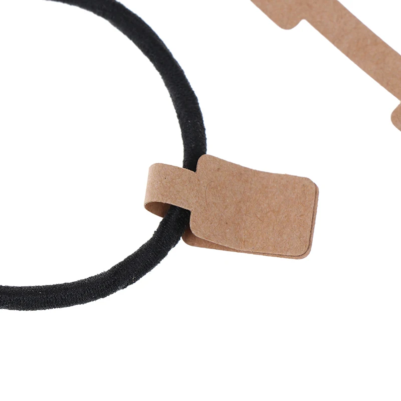 50/100Pcs Quadrate Blank Price Tags Necklace Ring Jewelry Labels Paper Stickers