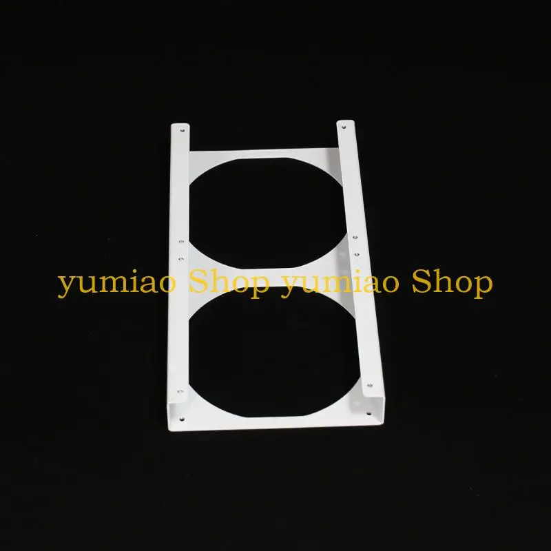 587B White Metal Fan Elevations Bracket For Enhanceds Airflows Cooling System 12cm Support