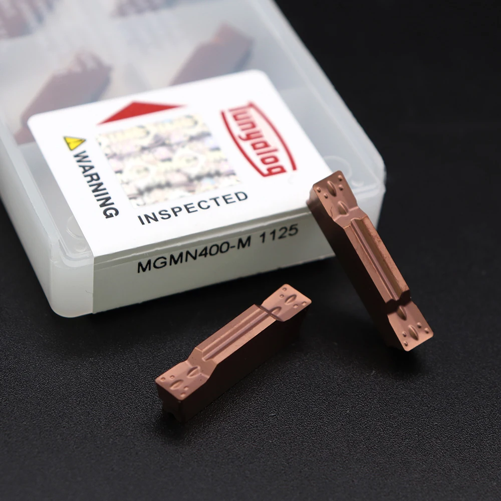Entalhado Corte mm Carboneto Lâmina Torno Ferramentas de Corte Carboneto de Tungstênio Grooving Inserções de Separação e Sulco Mgmn400 m 1125