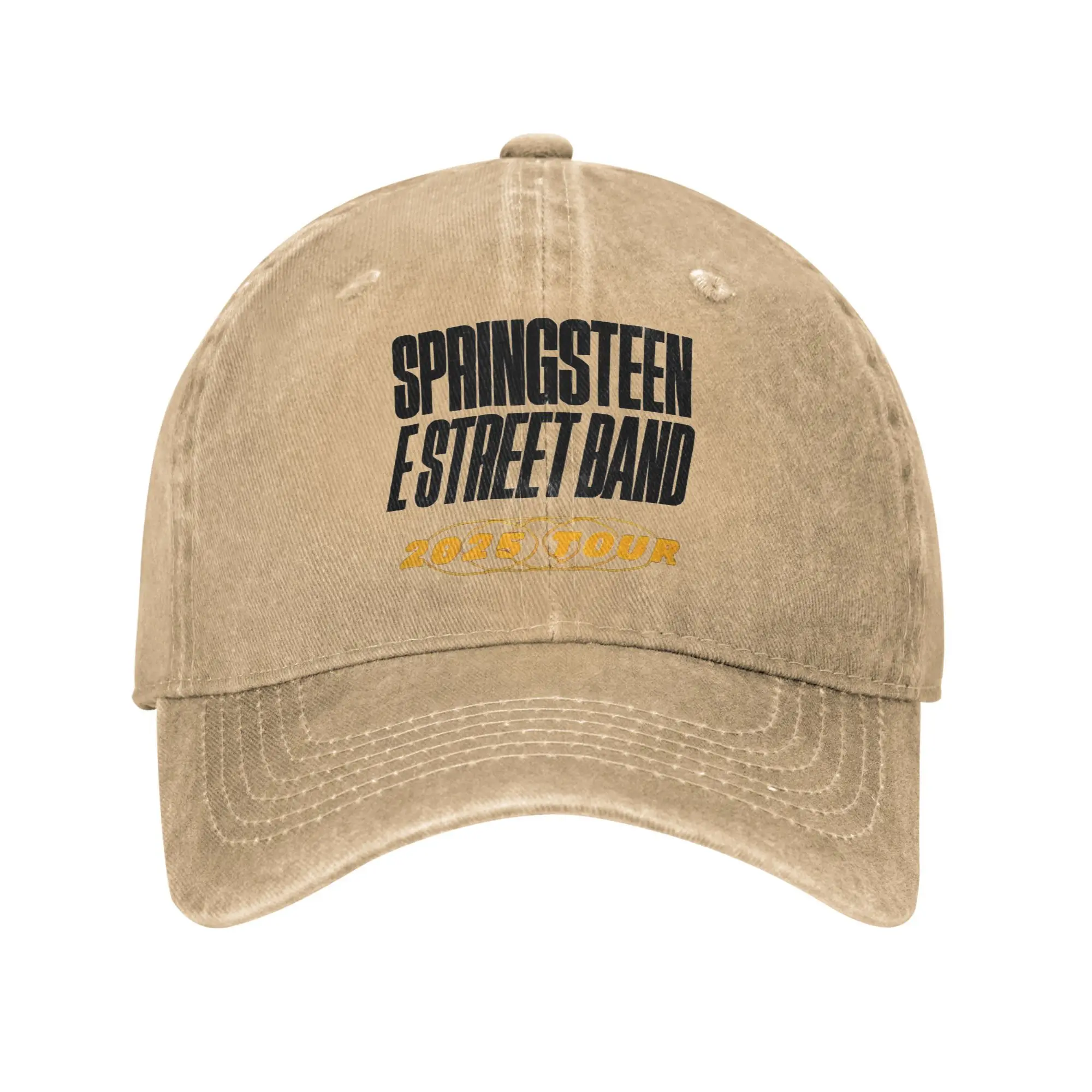 

Bruce Springsteen Tour 2025 Casual Baseball Cap Running Hippie Hip Hop Hats Summer Sunscreen Women Men y2k Funny Baseball Caps
