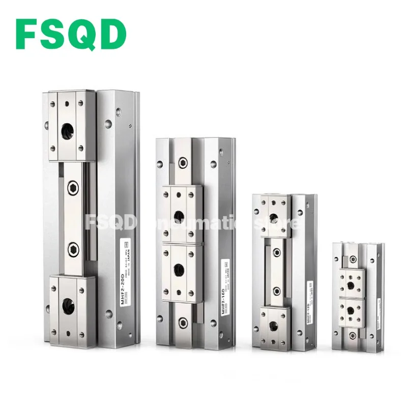 MHF2 series Low Profile Air Gripper Cylinder  MHF2-8 12DR 20D1 16D,16D1,16D2,16DR,16D1R,16D2R FSQD