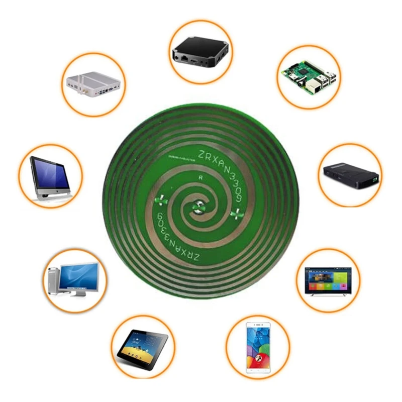 0.8~8.5GHz Isometric Helical Antenna Wideband Circularly Polarized Antenna for Direction Finding and Spectrum Analysis