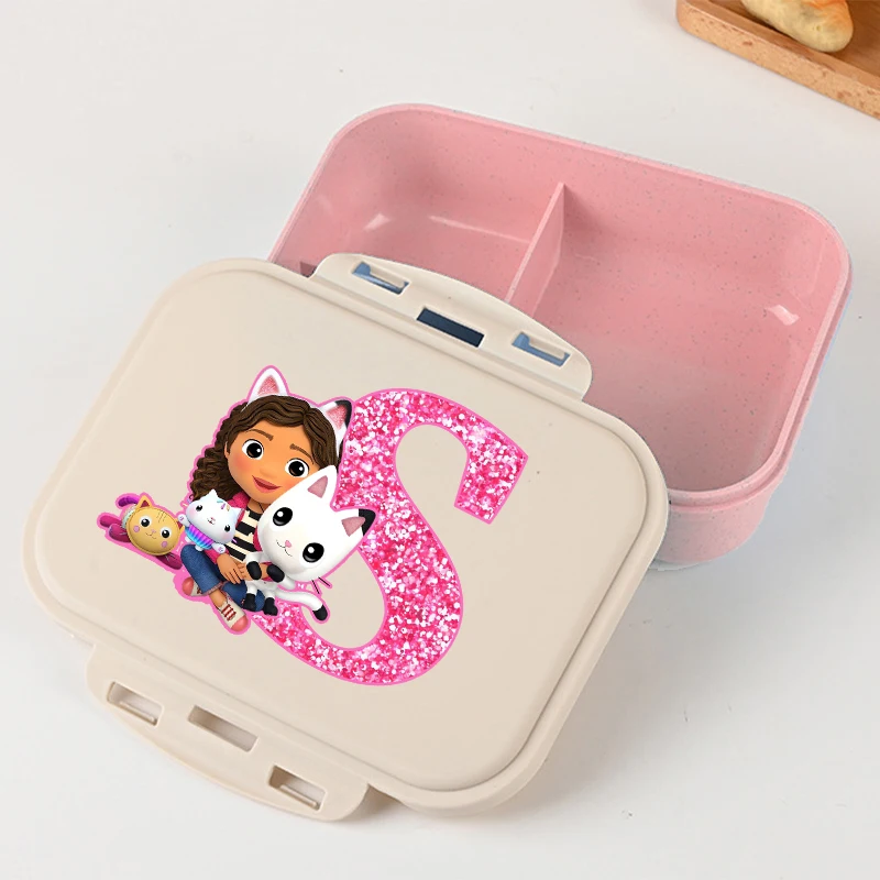 جديد غابي دمية بينتو علب الاغذية الكرتون رسالة A-Z مطبوعة علب الاغذية الفتيات الغذاء تخزين الحاويات هدايا عيد ميلاد الأطفال