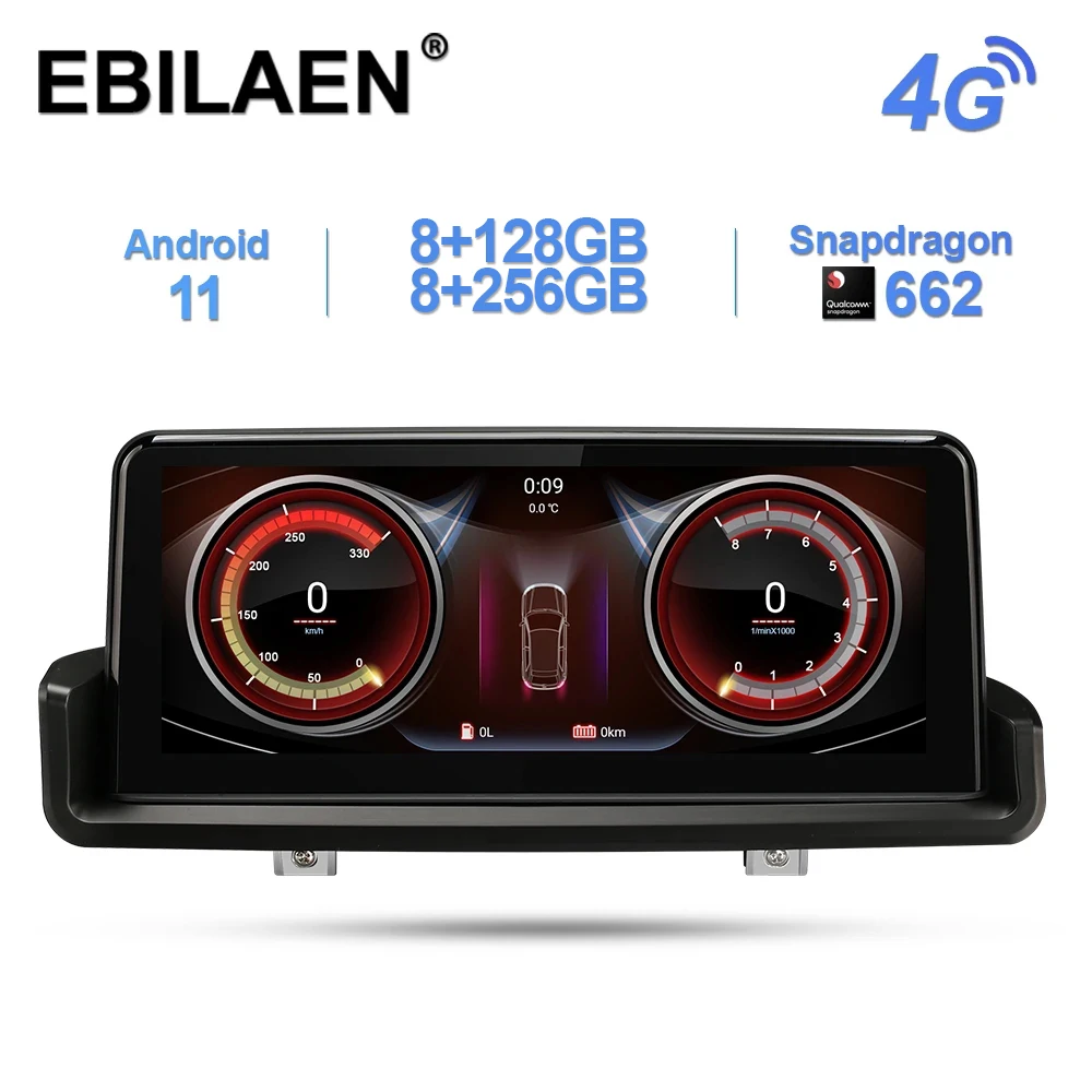 Android 11.0 Car Radio Player for BMW E90 E91 E92 E93 Multimedia Navigation GPS Headunit Screen Carplay Android Auto Idrive