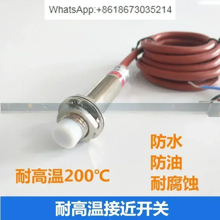 

Высокотемпературный 200-градусный бесконтактный переключатель M12 M18 M30 DC NPN, нормально открытый, 24 В, антикоррозийное, низкотемпературное, водонепроницаемое масло