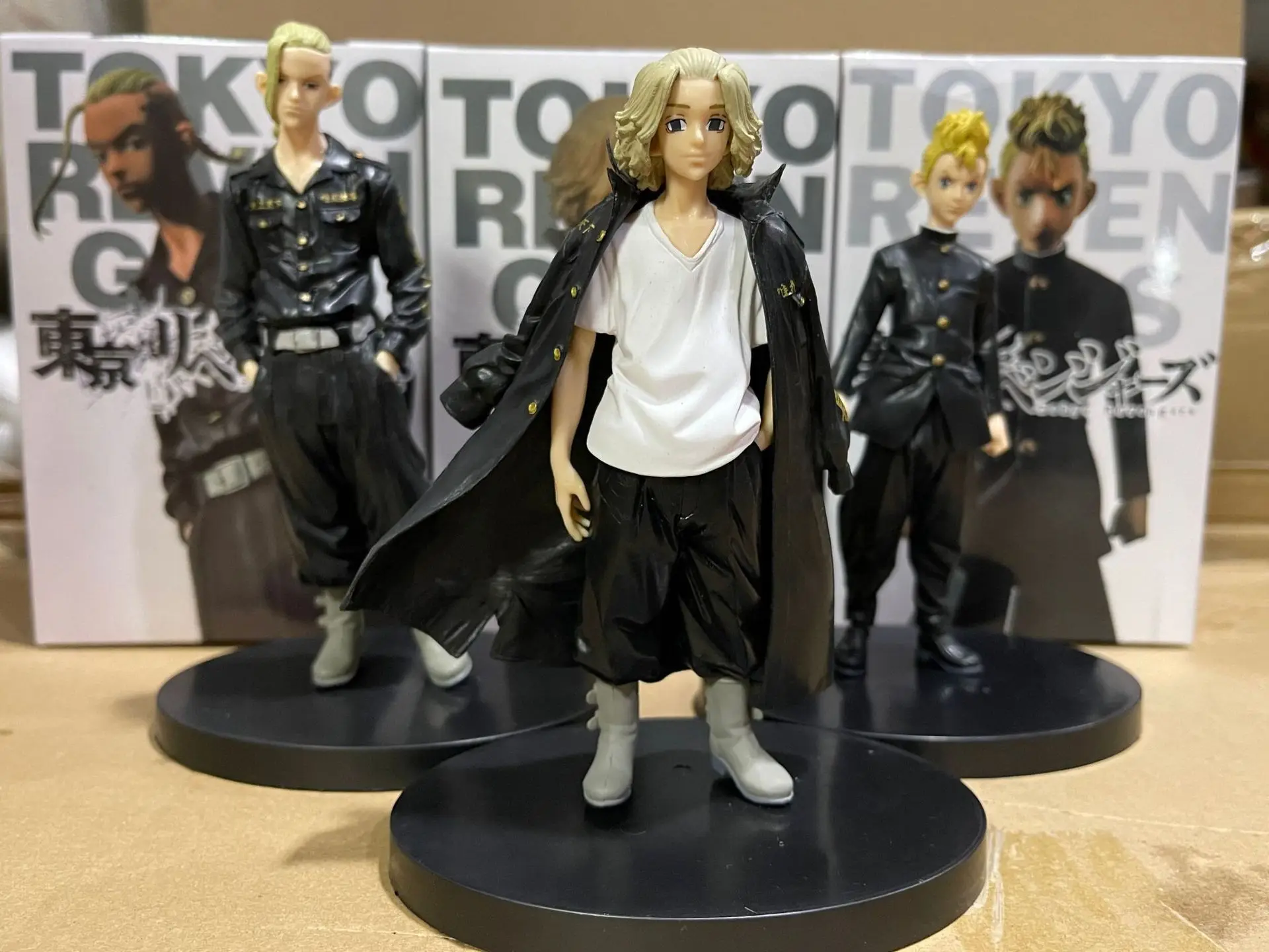 16cm Anime Figure Tokyo Revengers Sano Model Draken Toy Baji Keisuke Gift Chifuyu Matsuno Action Figure Hanagaki Budo Model Gift