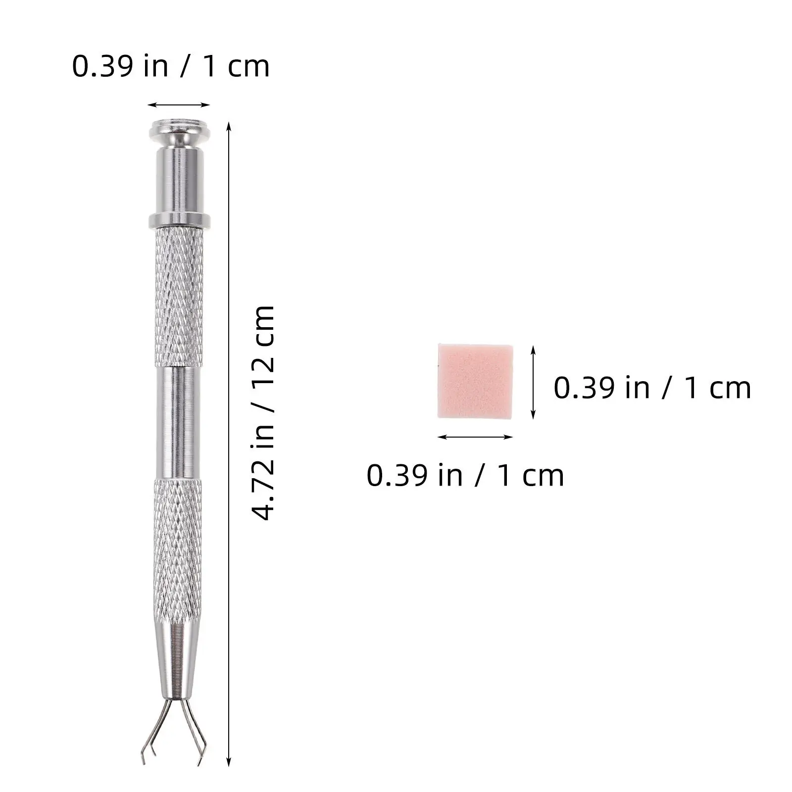 Nail Tool Set Soft Mini Square Sponges Blush Gradient Nails Grabber Pen Nail Art Supplies Polishing Gel Polish Sponges