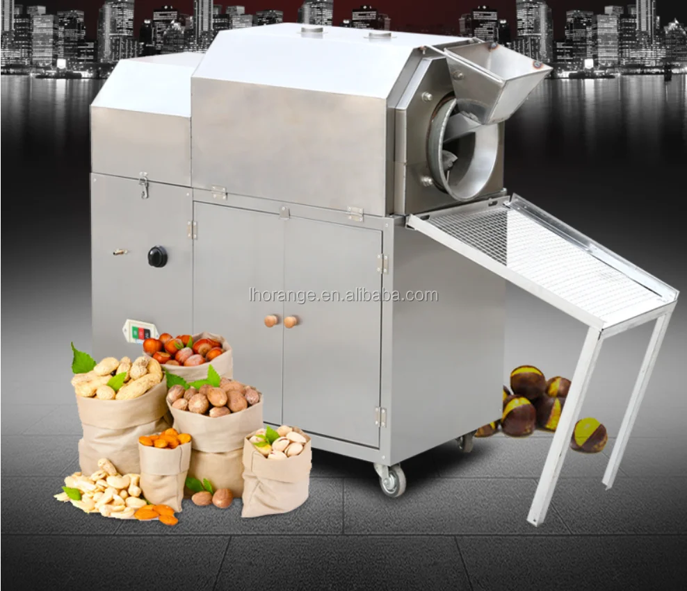 Stainless Steel peanuts Roasing Machine/peanut Roaster Machine