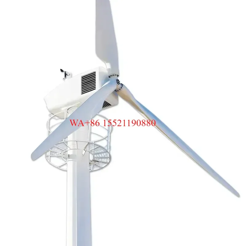 WMWMNU For On Grid 10kw 20kw 30kw 50kw Wind Turbine Generator Kits Home Project Use with CE ISO Certificates