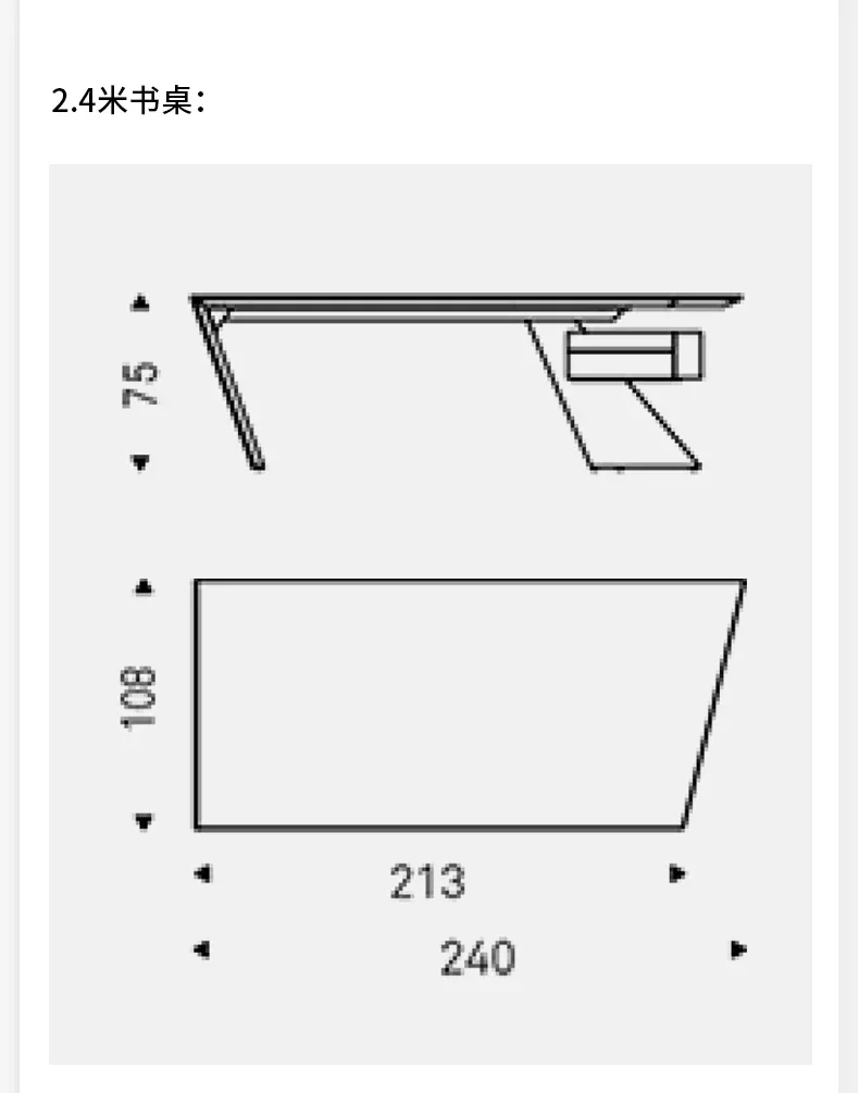 Scrivania in lamiera di pietra italiana di lusso leggera di fascia alta Scrivania capo Scrivania di design italiano postmoderno