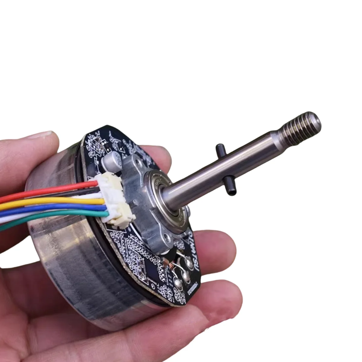 محرك مروحة مزدوج لتنقية الهواء بدون فرش DC24V 2000 دورة في الدقيقة عزم دوران عالي صامت #3