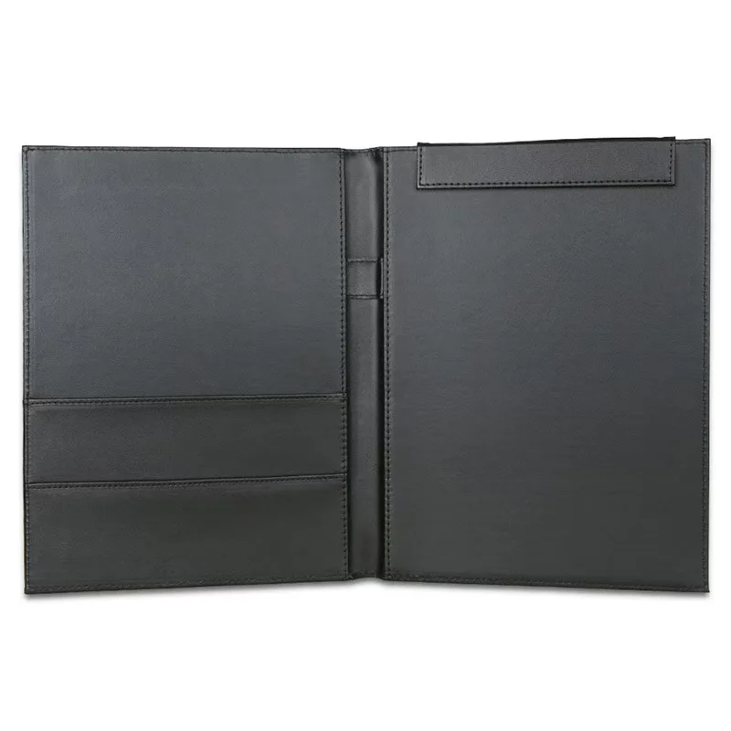 A4 PU Leather Planner Notebook Ring Binder File Folder Portfolio Office School Folder for Documents A4 Paper Writing Board