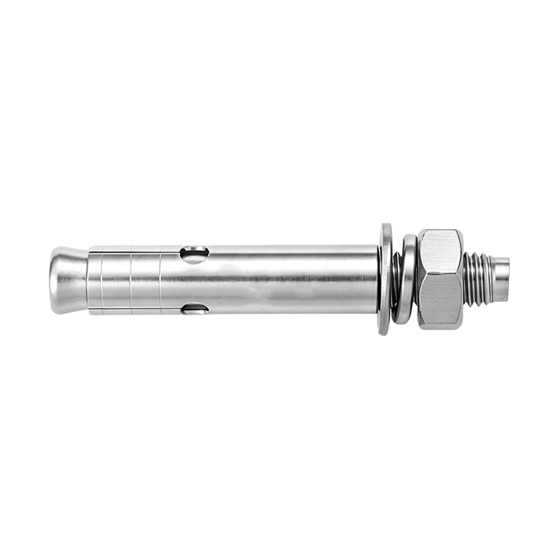 304 Stainless Steel Expansion Bolt GB22795 M6 M8 M10 M12 Sleeve Anchor Concrete Wall Fastener, Heavy Duty Anchor Screw view 3