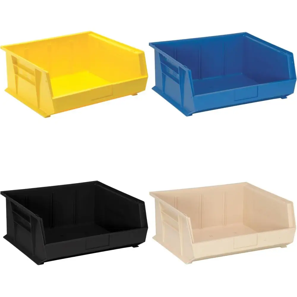 

Quantum Storage Ultra Stackable Hang Bins, 14.75 x 16.5 x 7, 6-Piece Set