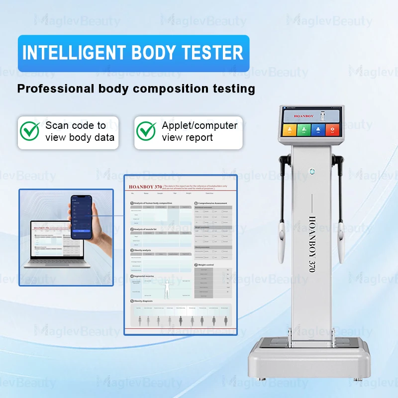 Body Composition Analyzer Weight Test Body Composition Scale Health Analysis Machine Bioelectrical Impedancee Test Body Scanner