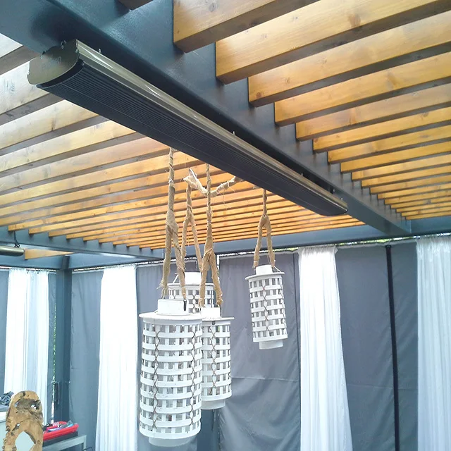 1000 واط 7 ~ 13 متر مربع الراقية تصميم فناء لوحة خارجية جدار كهربائي مشع مقاوم للماء الأشعة تحت الحمراء سخان #1