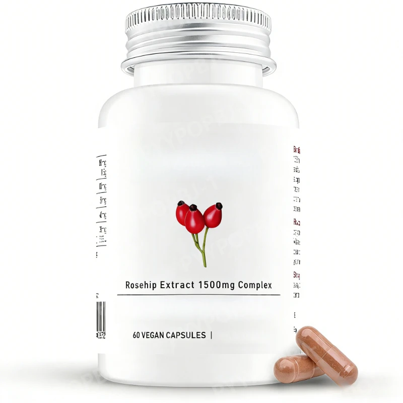 

Капсулы с экстрактом шиповника для отбеливания кожи 1500 мг с морским коллагеном: Поддержка здоровья и эластичности кожи, ежедневная добавка для здоровья
