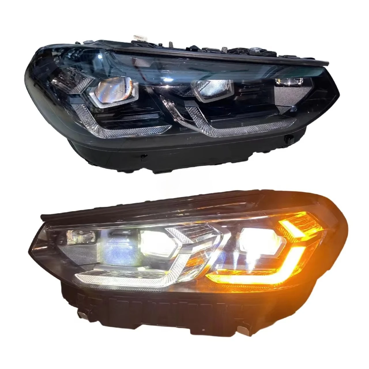 

High Quality Best-selling LED Headlights Black Version Suitable for X3 X4 G01 G02 G08 Car Lighting System in 2022 and 2023cu