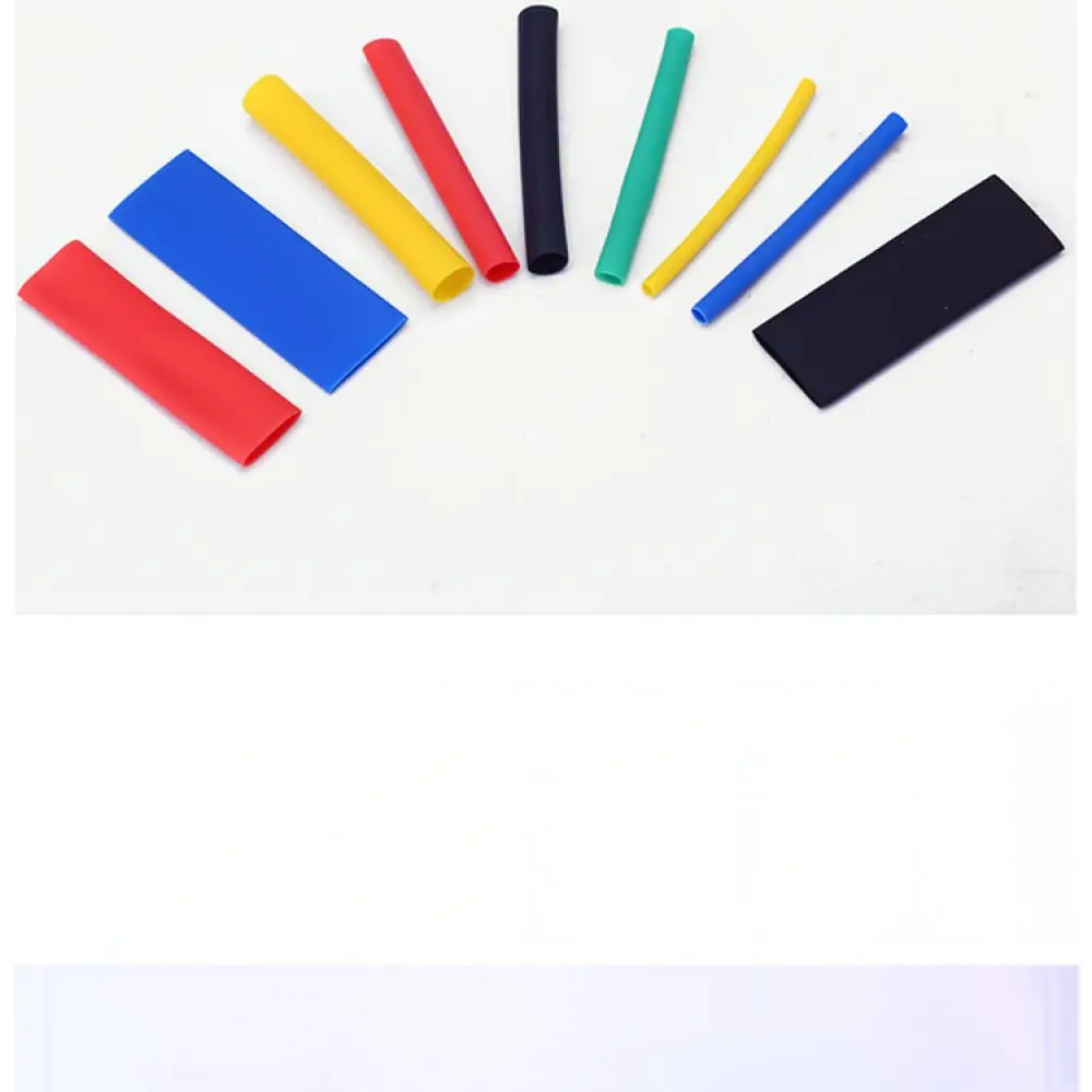 Electrical Heat Shrink Tubing Assortment Wire Cable Insulation Sleeving Wrap Connector Protector Polyolefin Tube Set