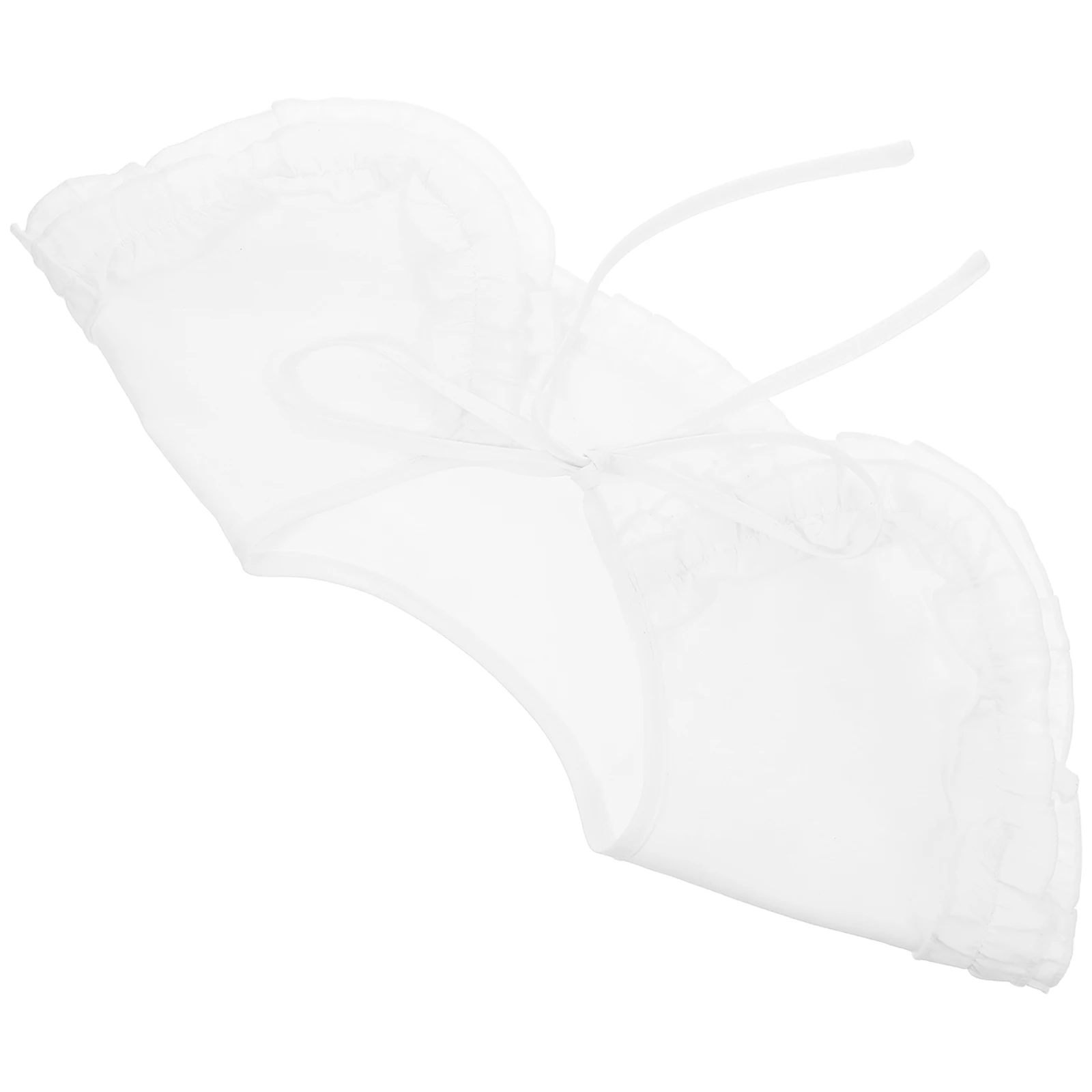 1 قطعة ورقة تكدرت طوق الزخرفية انفصال المخفية شيك ملحق لفساتين البلوزات تي شيرت النساء الملابس