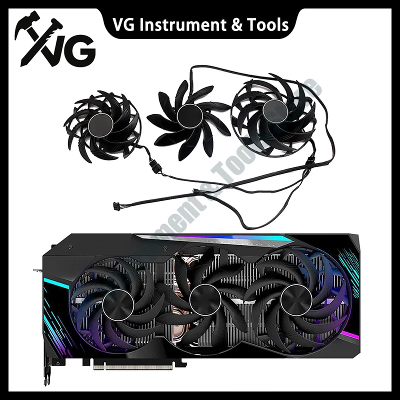 NEW For PLD10015B12H RTX3090 3080 3070TI GPU Fans For Gigabyte AORUS GeForce RTX 3070 3080 3090