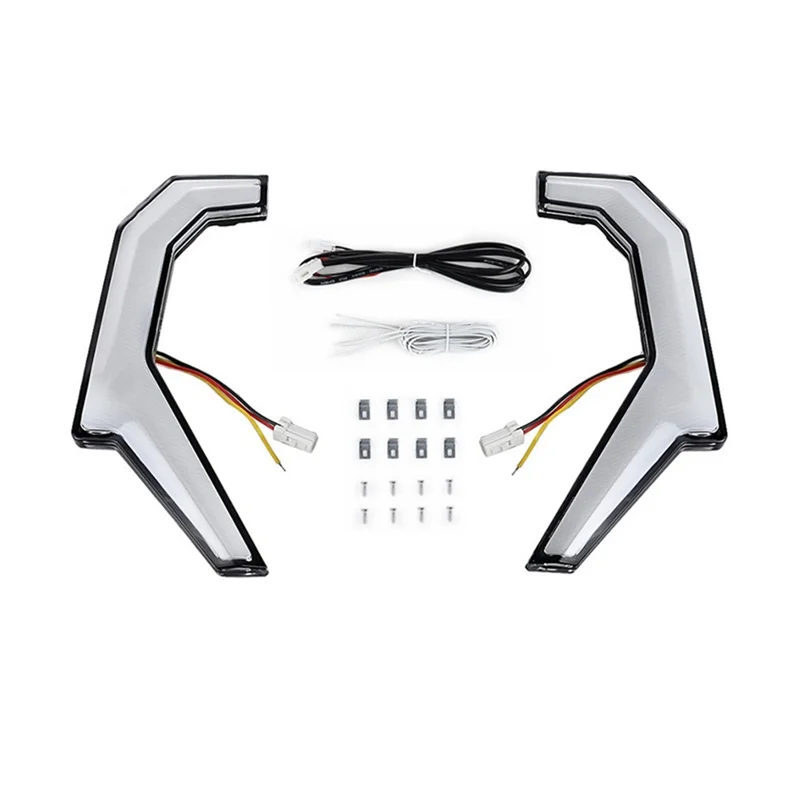 

Front Fang Accent Lights Kit, Signature Light With LED Turn Signal For Polaris RZR XP 4 1000/RZR 900 XC 900S Accessories