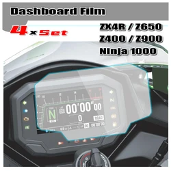 Cluster Scratch Protection Film Screen Protector Accessories For KAWASAKI ZX4R Z650 Z900 Ninja 650 ninja650 Ninja 1000 2022 2021