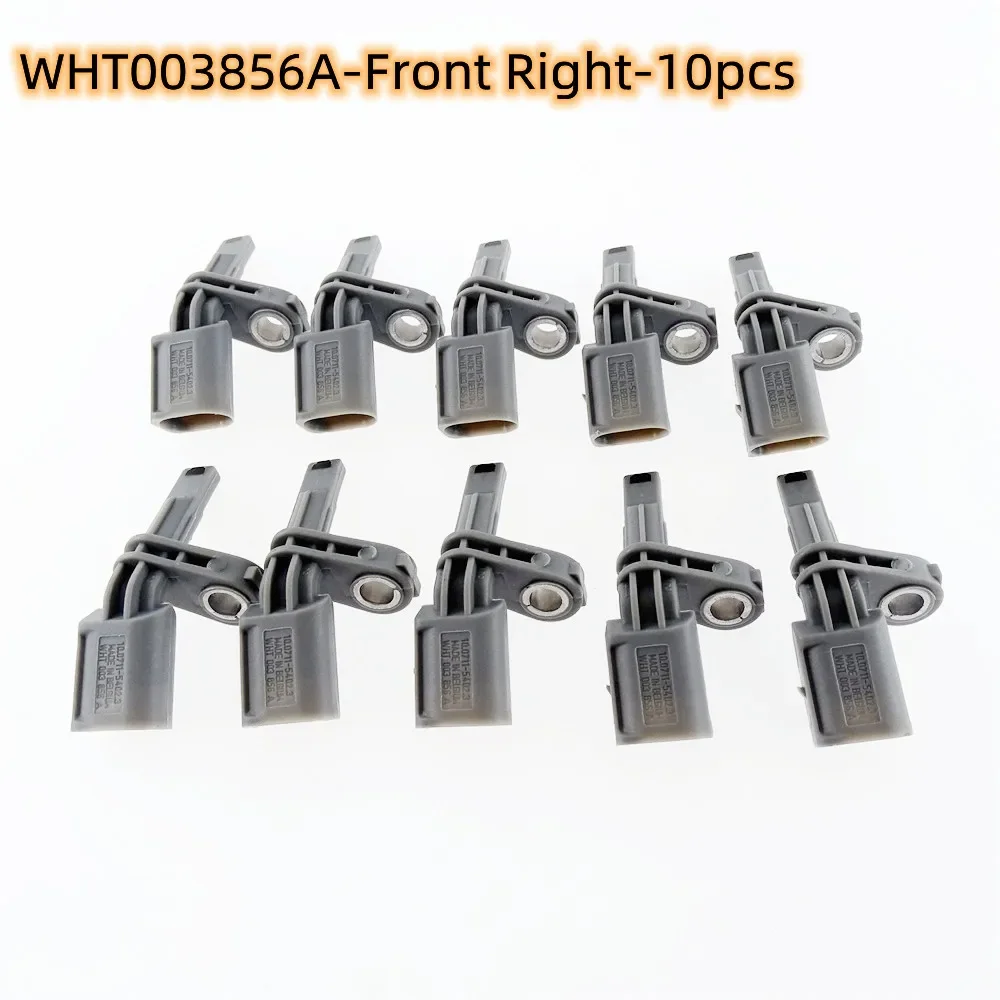 

SCJYRXS 10Pcs Grey Front Right ABS Speed Sensor WHT003856A for VW Golf MK6 Passat B6 B7 Eos CC Beetle Tiguan WHT 003 856A