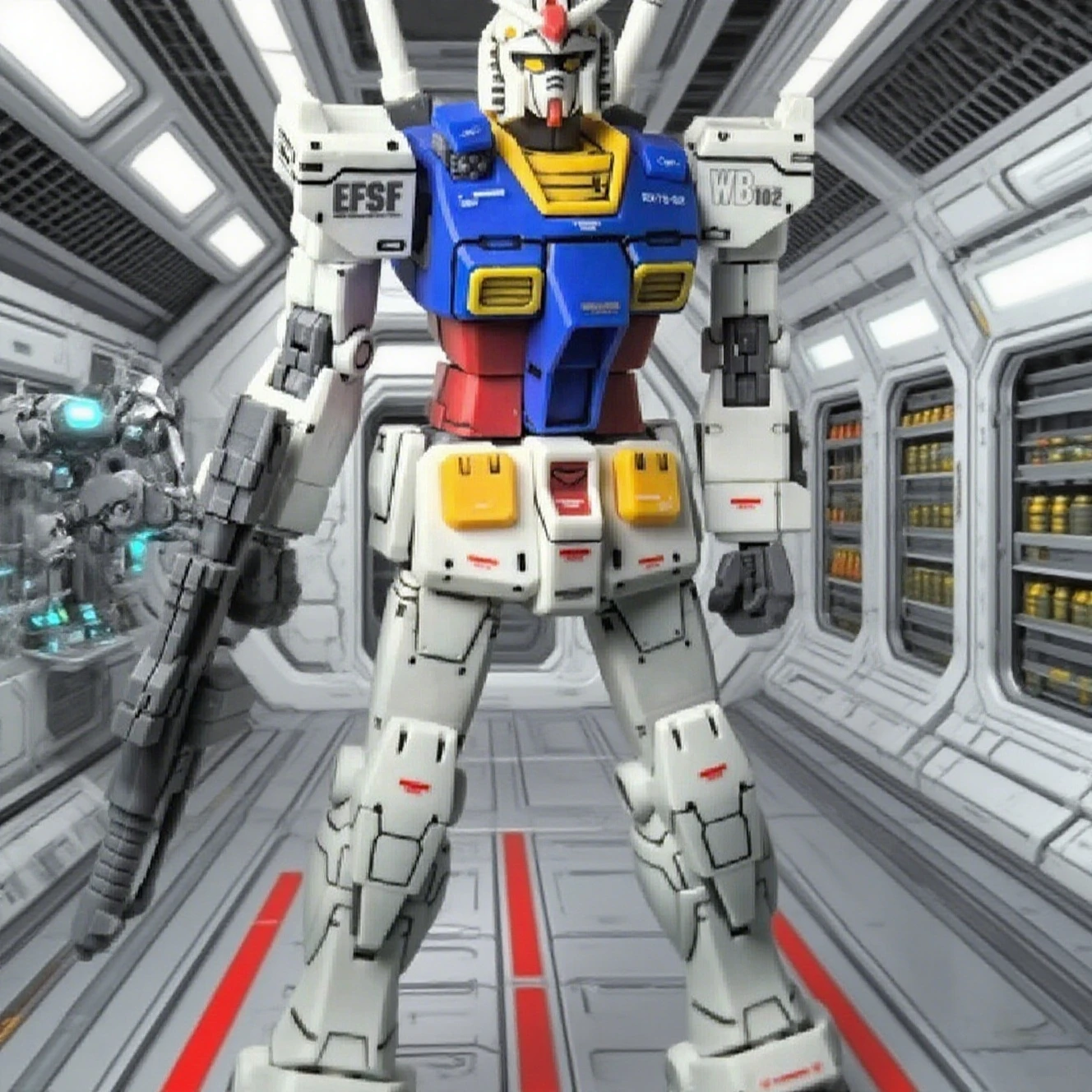 متوفر Hg 1/144 ستار موشن Gto Gundam Rx-78-2 تجميع أطقم منمذجة شخصيات الحركة نموذج بلاستيكي ألعاب تعليمية للأطفال