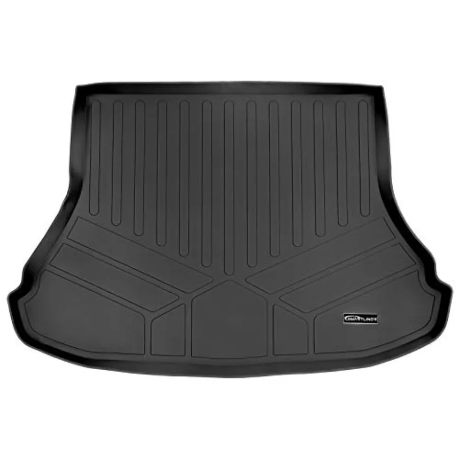 

All Weather Custom Fit Cargo Trunk Liner Floor Mat for 2014-2016 Kia Forte Waterproof Polyester Black Durable and Easy to Clean