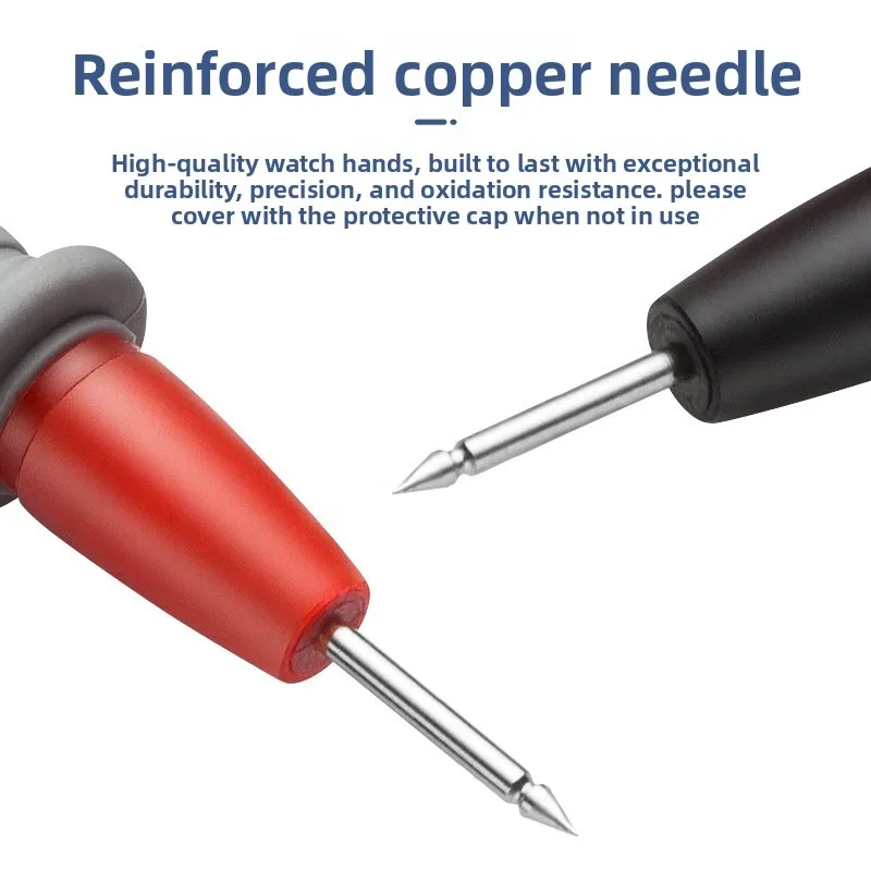 New! High Quality For Multimeter Probe Test Line Multimeter Test Leads 1000V/20A (Gold-Plated Special Tip)