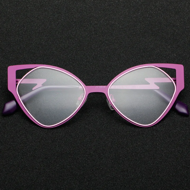 Women Fashion Sexy Style Cat Eye Lenses Myopia Eyeglasses Female Individual Butterfly Shape Optical Glasses For Prescription