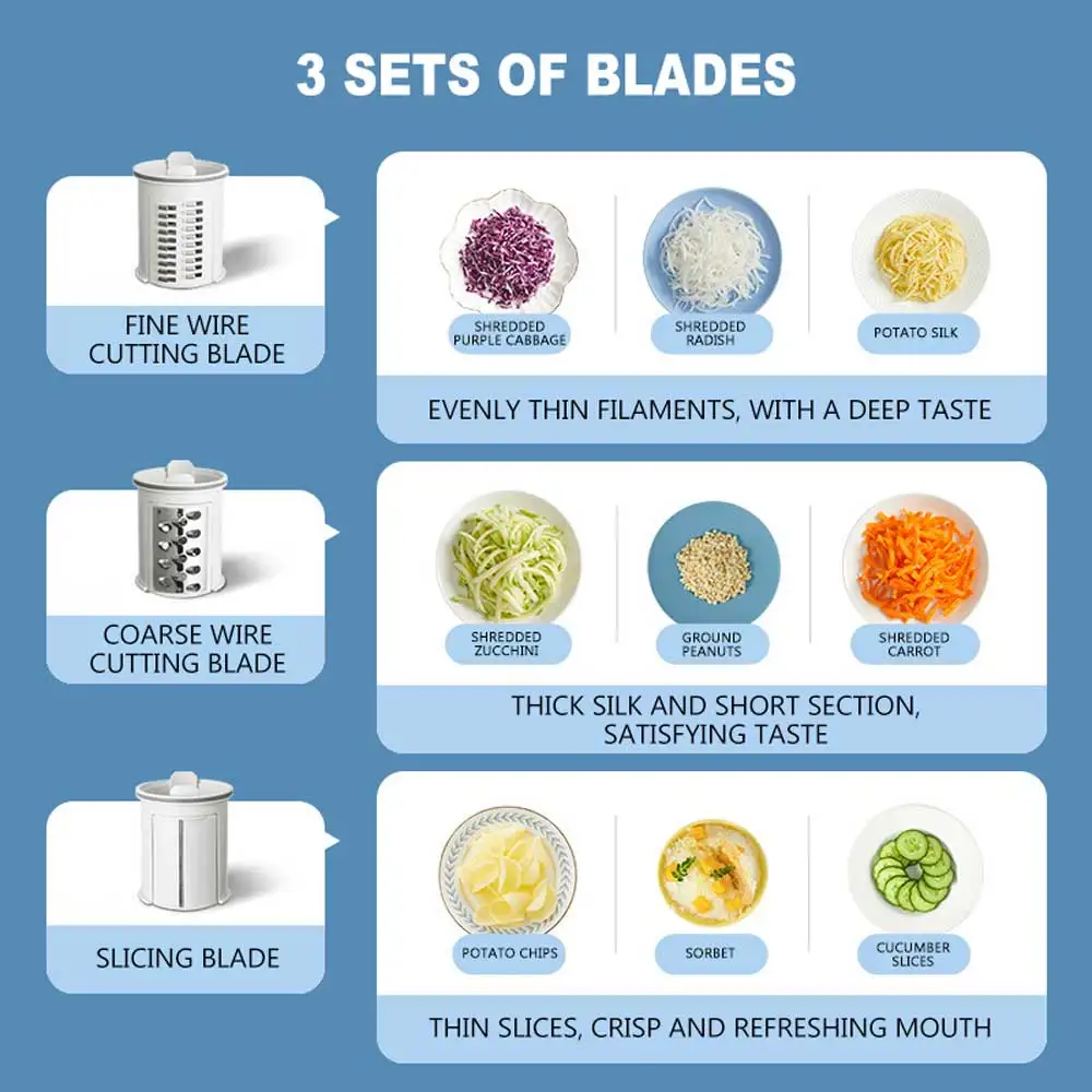 Электрический картофельный резак для овощей Многофункциональный кухонный бытовой измельчитель для продуктов автомат для резки