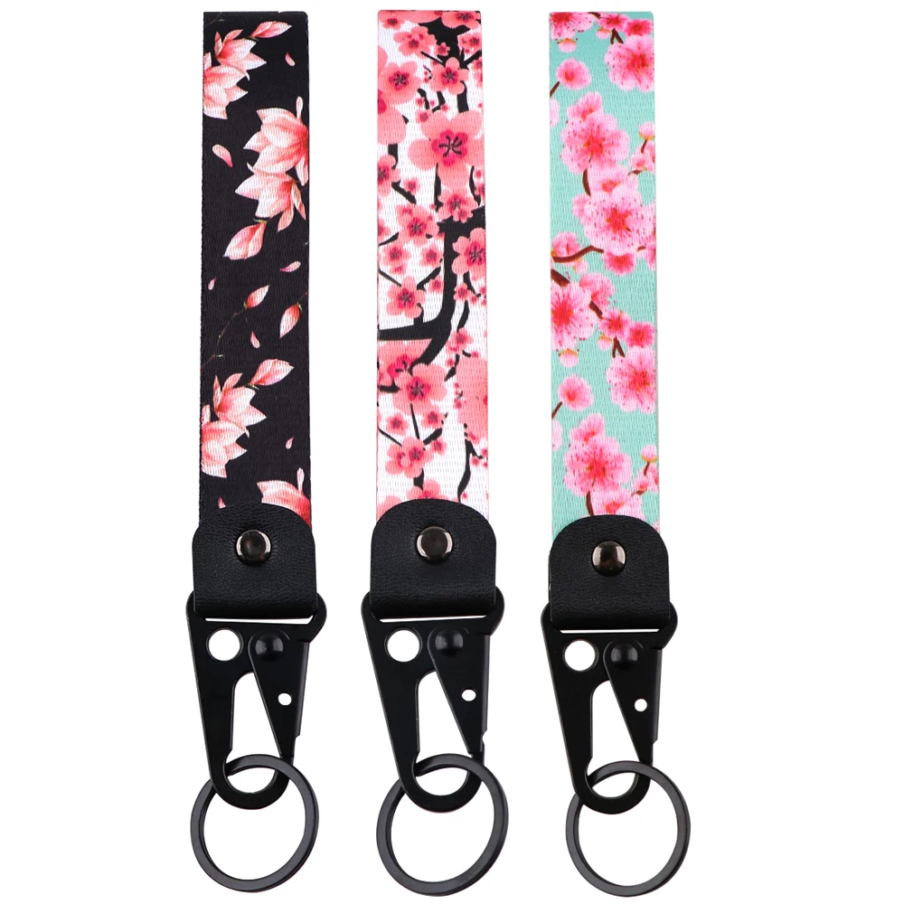 

Beautiful Sakura Original Keychains Anime Accessories Keychains for Men Keyring Keychain for Car Keys Women Fashion Jewelry