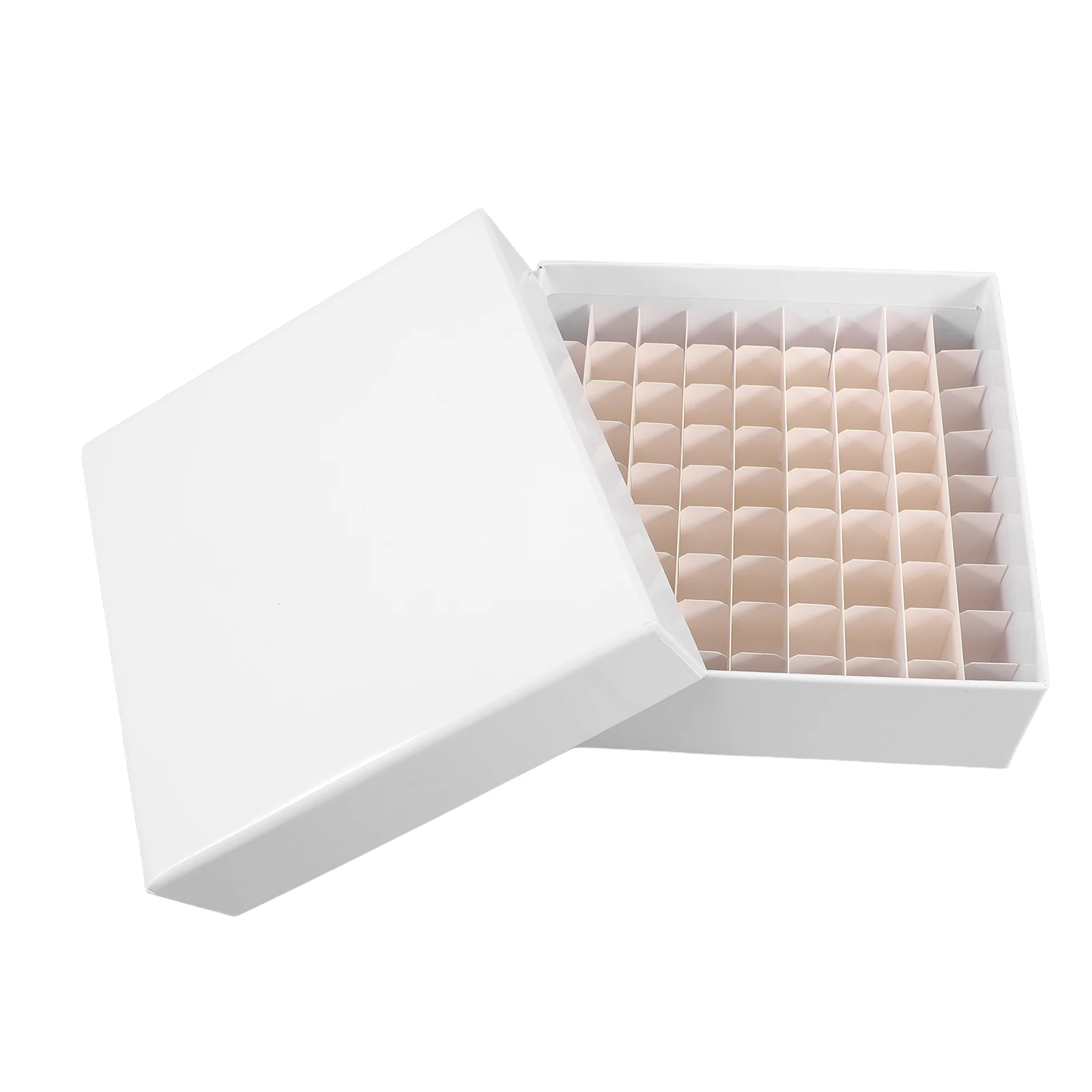

Lab Freezer Boxes Cardboard Waterproof Tube Storage Box Microcentrifuge Holder Freeze Container For Laboratory Sampling