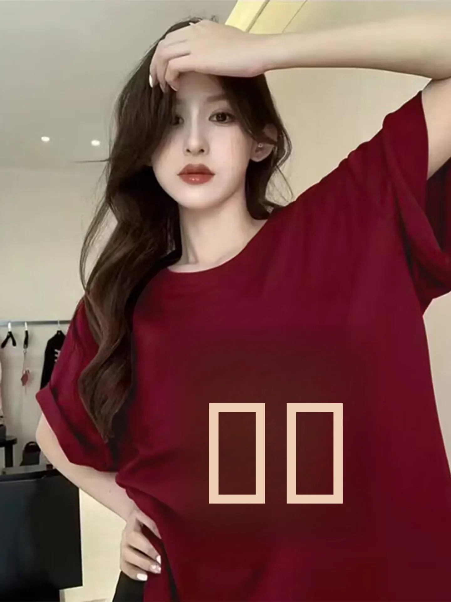 

Хлопковая футболка для пар, свободного кроя, с новогодним принтом, повседневный топ с круглым вырезом и короткими рукавами для мужчин и женщин