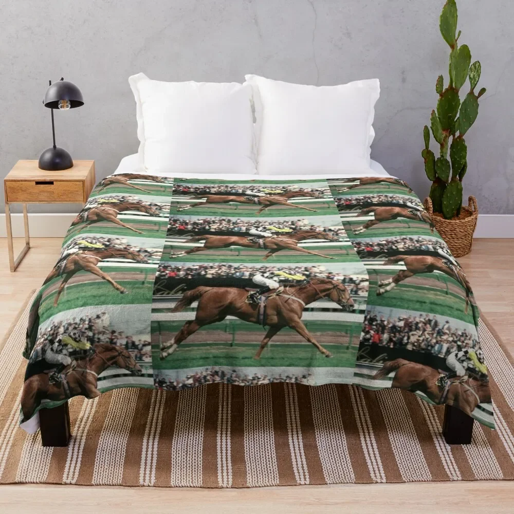 Saintly winning 1996 Melbourne Cup Throw Blanket Stuffeds Luxury Throw Fashion Sofas Thermals For Travel Blankets