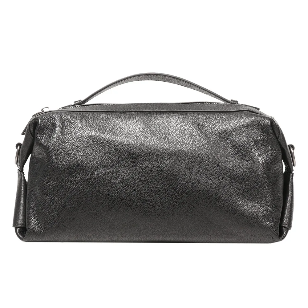 

New Men's Genuine Leather Business Commuter Crossbody Bag Top Grain Leather Tote Multifunctional Casual Shoulder Bag