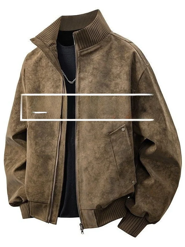 

Haining Brand Genuine Leather Jacket Men's Stand Collar Business Casual Fleece Lined Leather Jacket Spring Autumn New Fashion...