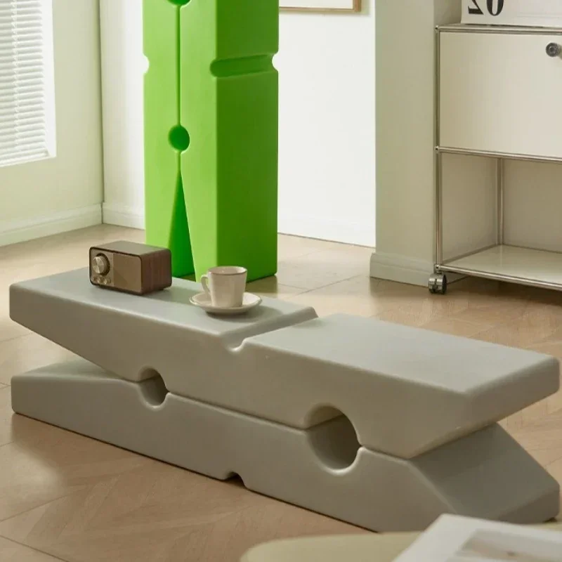 Durable Plastic low stool coffee table long clip small bench modern simple children's shoe changing small stool