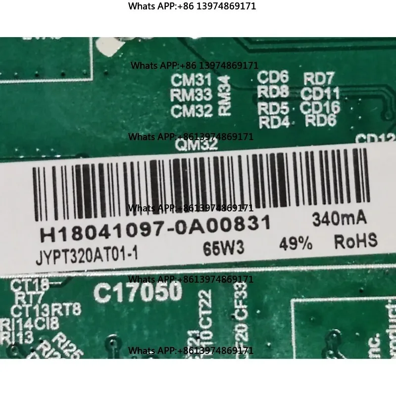 TP.MS3553.PB801  Original LED TV motherboard physical photo, tested, three different transformer specifications v56c