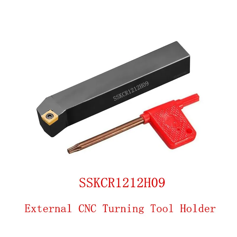 External Turning Tool SSKCR SSKCL 1212H09 1616H09 2020K09 2020K12 2525M09 Holder For SCMT Carbide Inserts