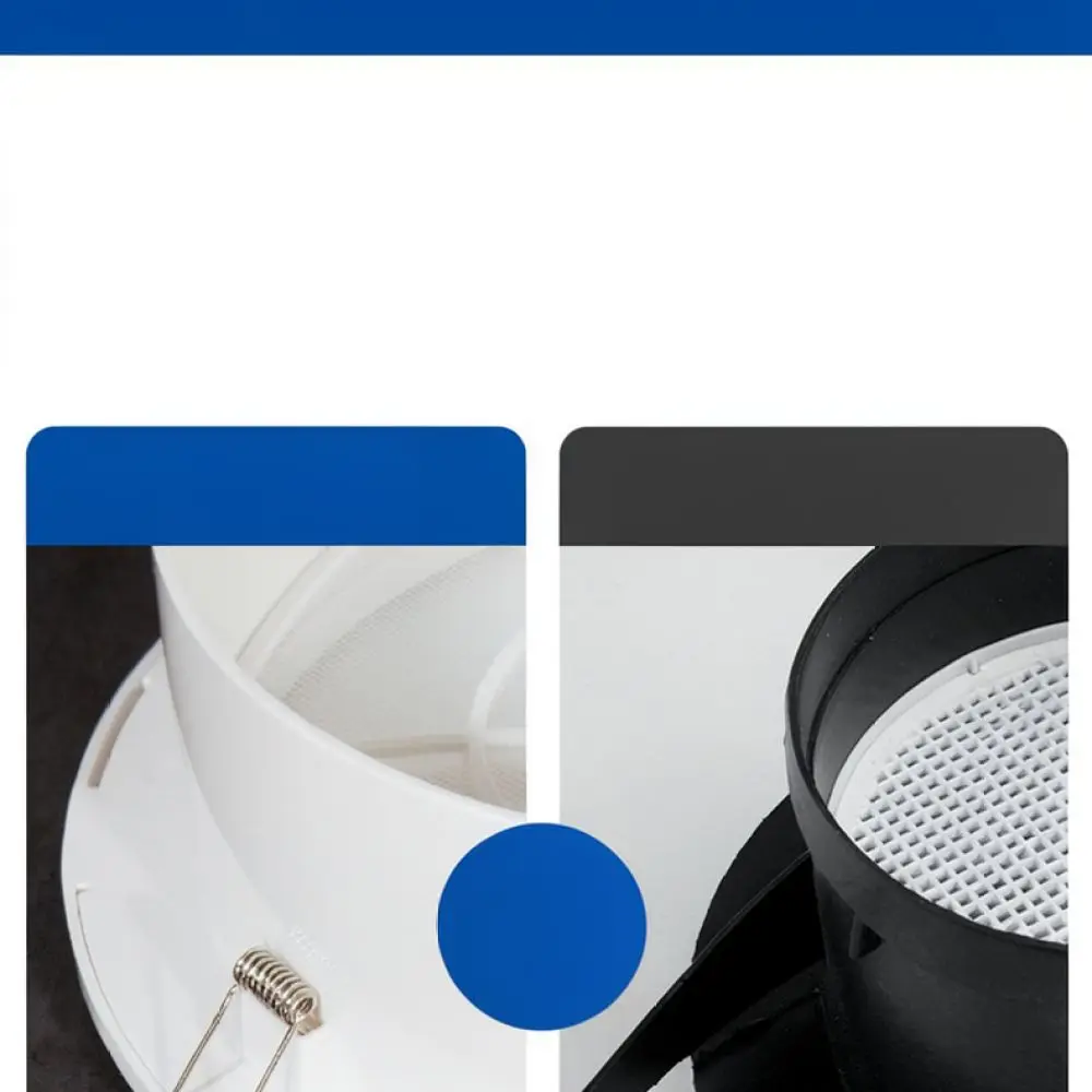 Round Ventilation Air Grille Abs Duct Cover Spring Clip For For Muye Indoor Exhaust System New Air Vent Fan Diffuser Outlet