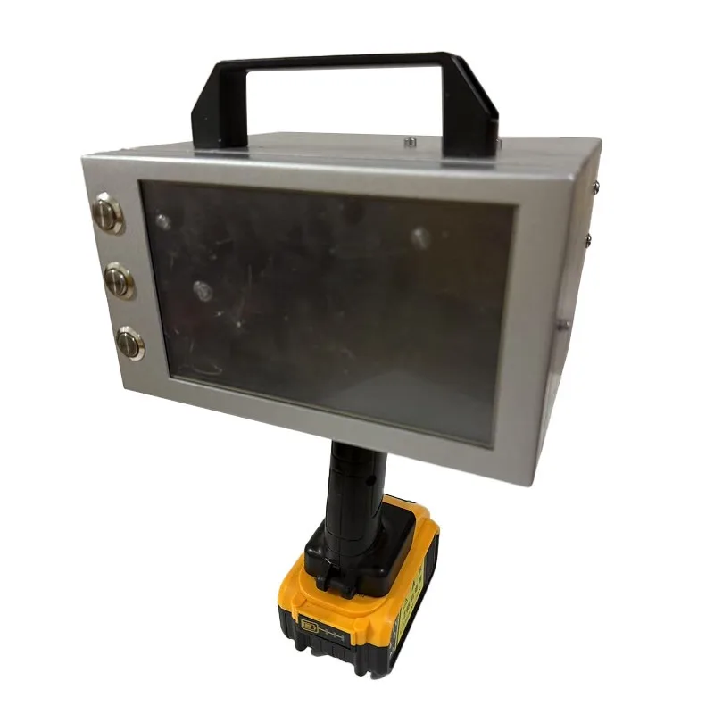 Portable Pneumatic Marking Machine Electric Handheld Dot Peen Engraver For Metal Steel Plate Mold Flange Industrial