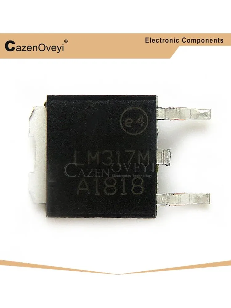 Hot sales 10pcs/lot LM317M LM317 TO252 SOT LM317MDT SMD voltage regulator IC new original In Stock
