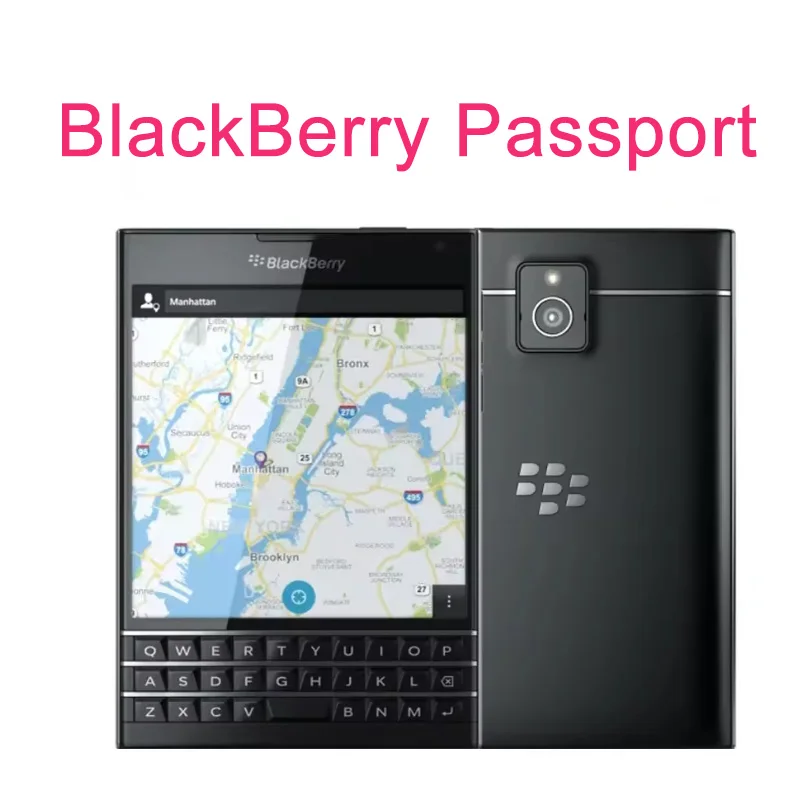 BlackBerry Passport Q30 Cellphone 3G 4G 3GB RAM 32GB ROM 13MP Cell Phone Quad core BlackBerry OS 10 Original Unlocked LTE Mobile