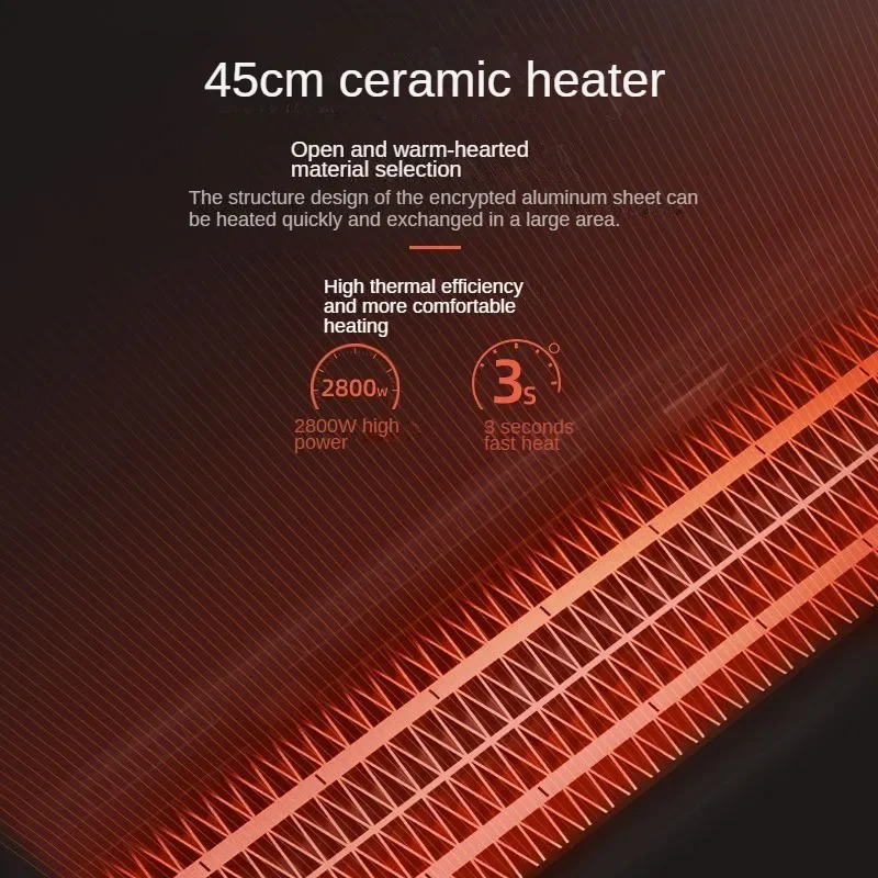 Electric Heater   Timer High Power Intelligent Electric Heater  Bedroom Warmer  Home Vertical Energy Saving Electric Warmer