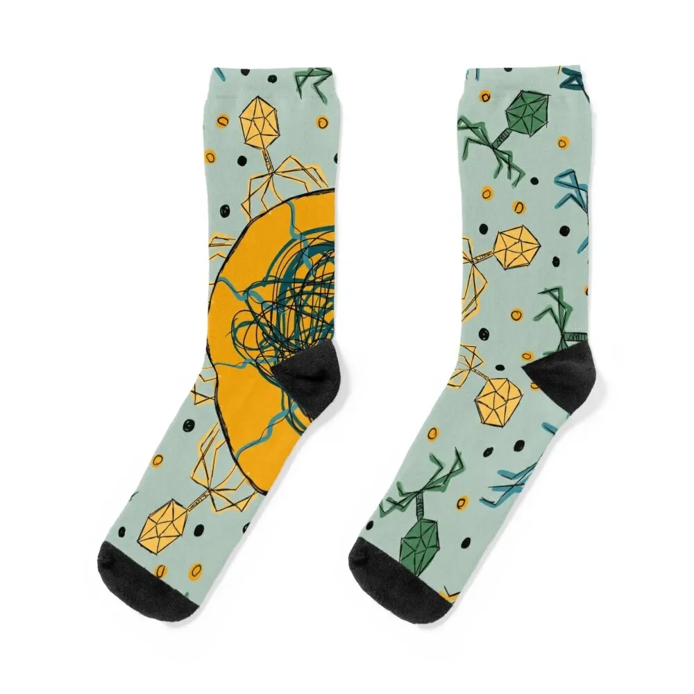 

Bacteriophage Army Socks luxury Children's floor ankle Socks Man Women's