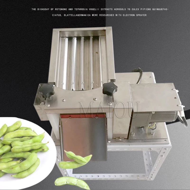 Edamame Shelling Peeling Machine Bean Peeler Soybean Sheller Separator